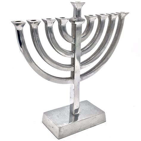 heavy stainless steel mennorah in box see photo|Menorah Stainless Steel .